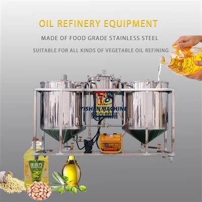 Mesin Penapisan Minyak Kecil